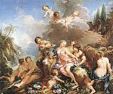 Francois Boucher Canvas Paintings - The Rape of Europa